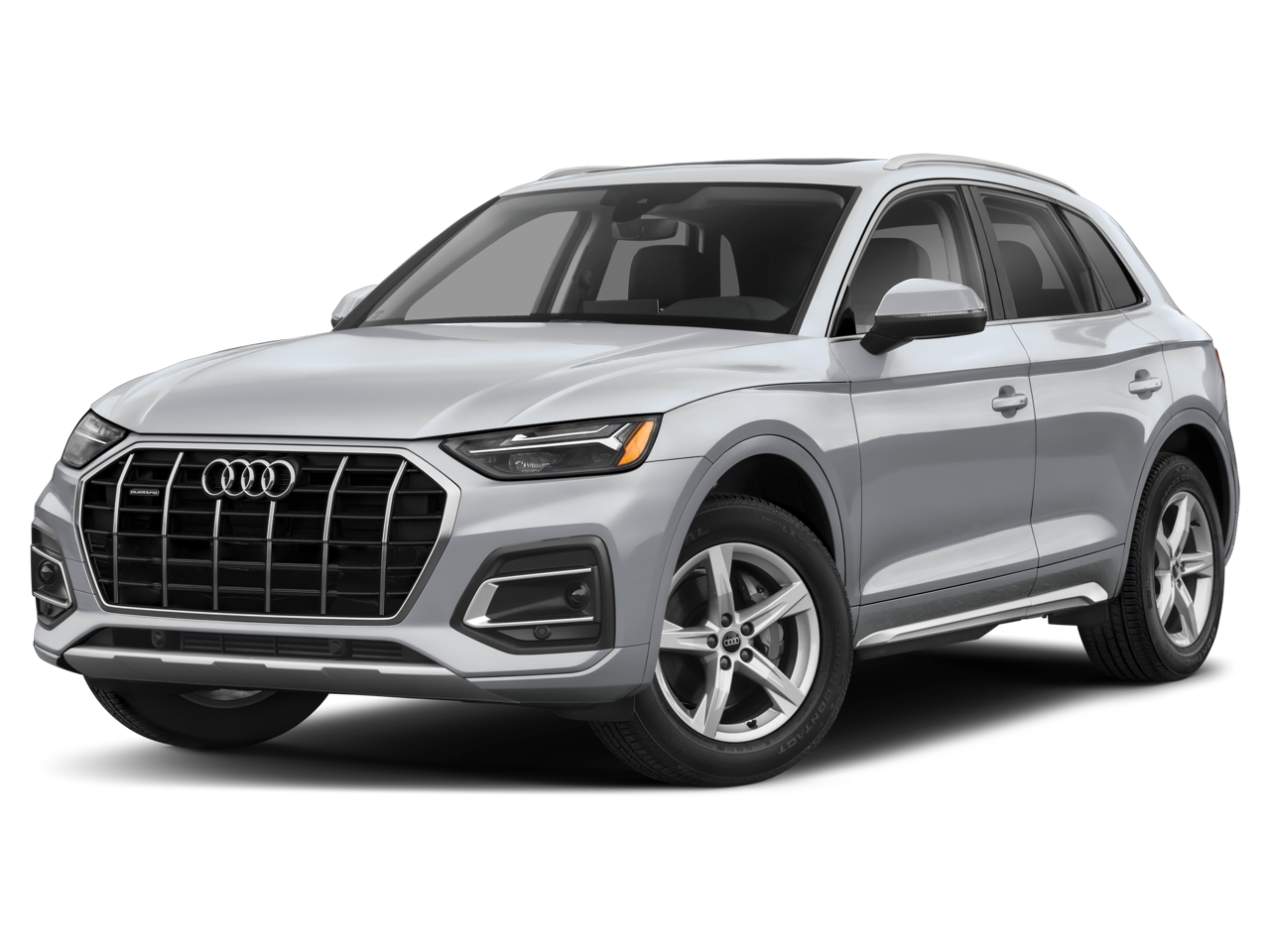 2023 Audi Q5 S line Premium in Black Metallic — front three-quarter view
