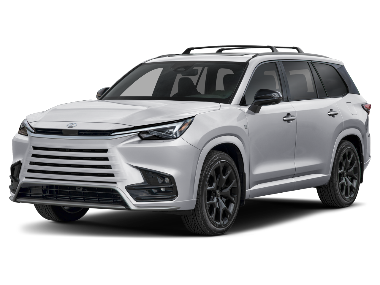 2025 Lexus TX 500h F SPORT Premium AWD in Nightfall Mica — front three-quarter view
