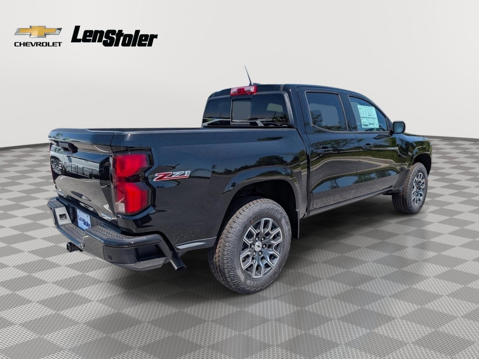 2026 Chevrolet Colorado — rear three-quarter view