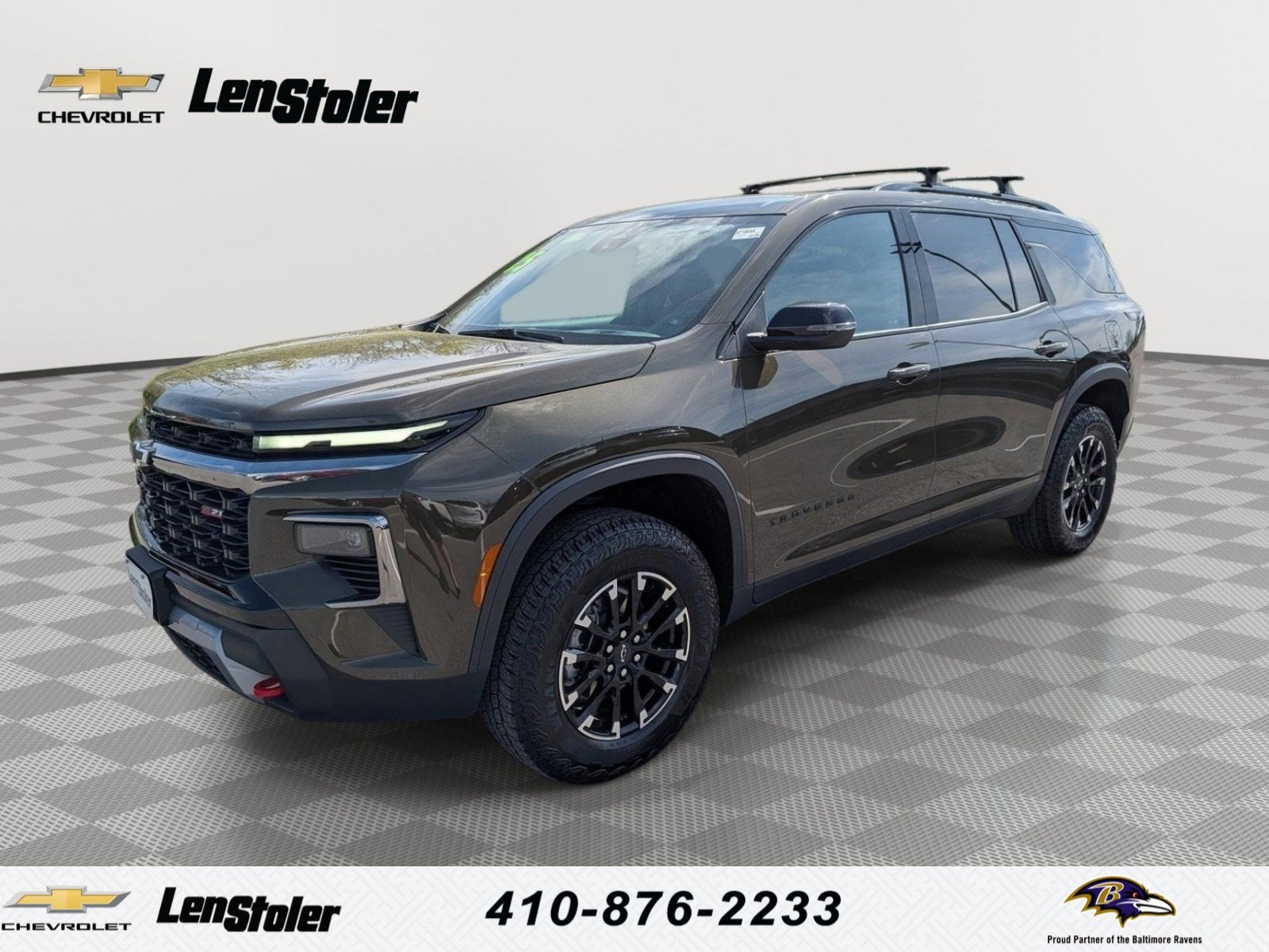 2025 Chevrolet Traverse Z71 in Harvest Bronze Metallic — front three-quarter view