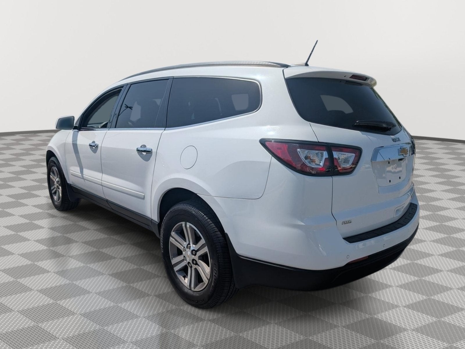 2016 Chevrolet Traverse — rear three-quarter view