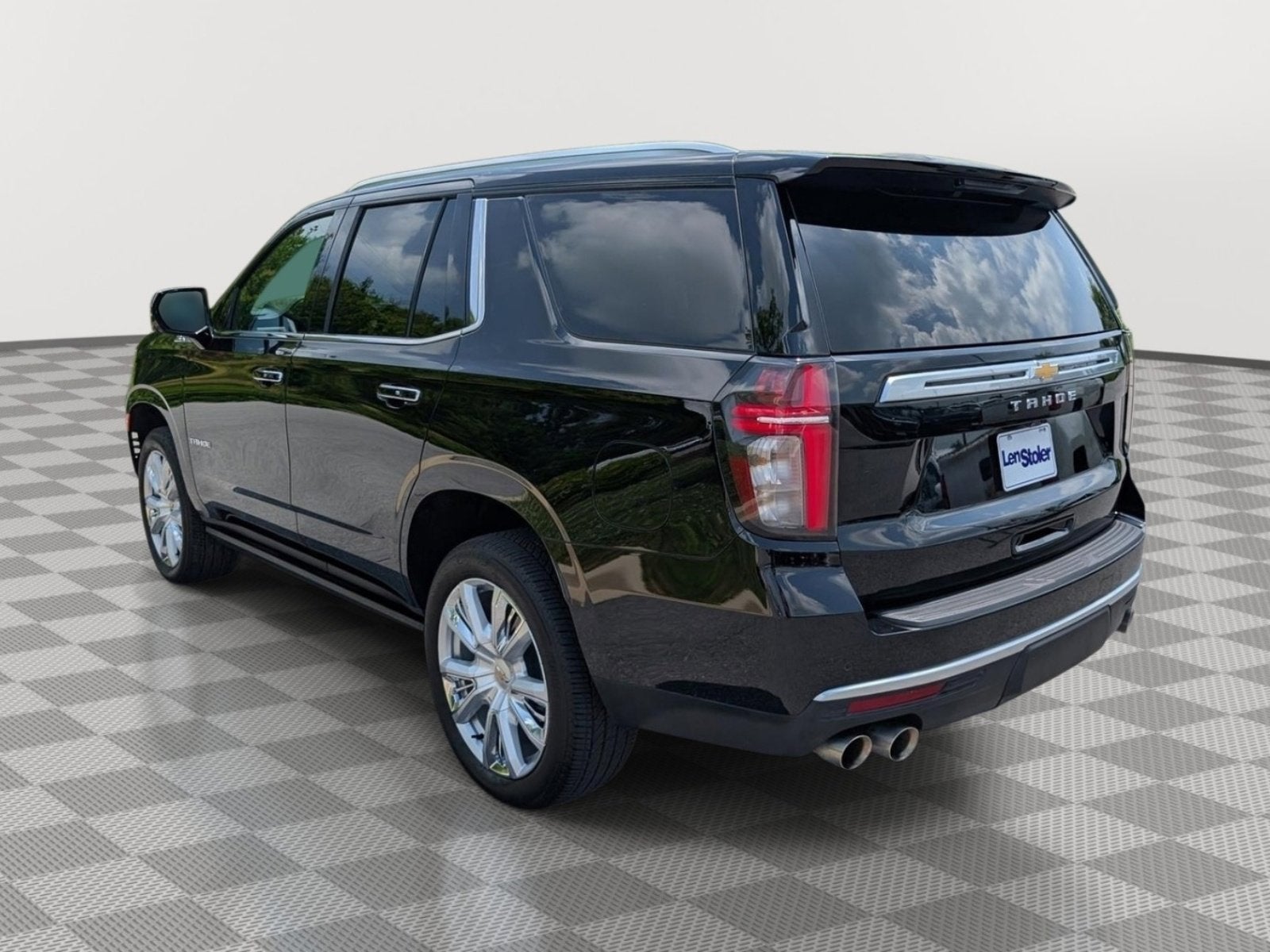 2024 Chevrolet Tahoe — rear three-quarter view
