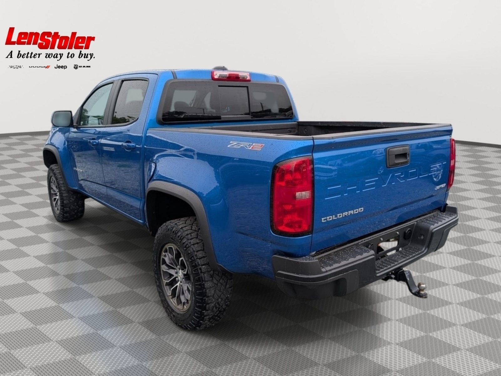 2022 Chevrolet Colorado — rear three-quarter view