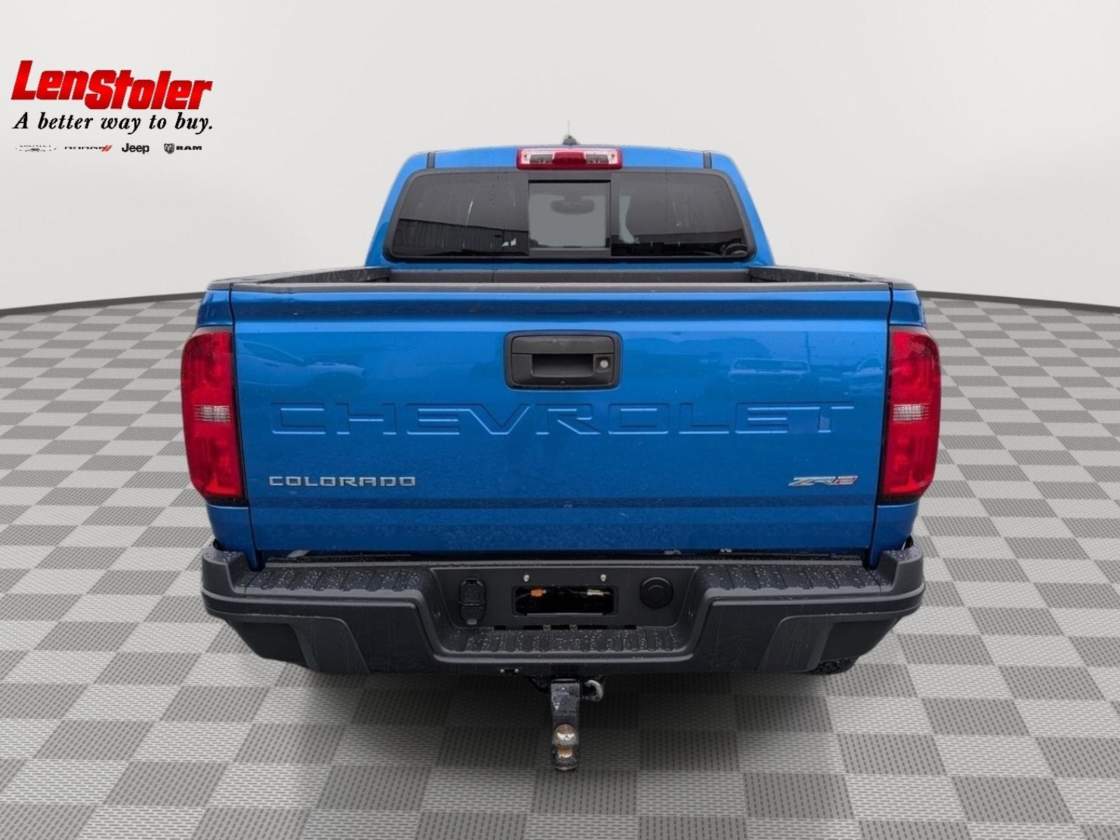2022 Chevrolet Colorado — interior view