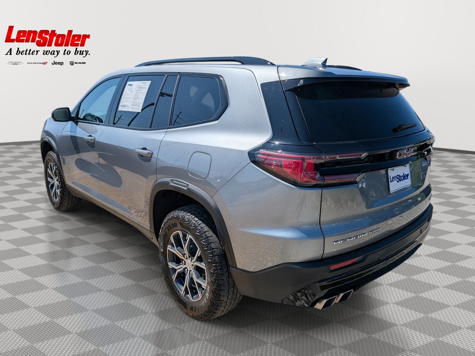 2025 GMC Acadia — rear three-quarter view