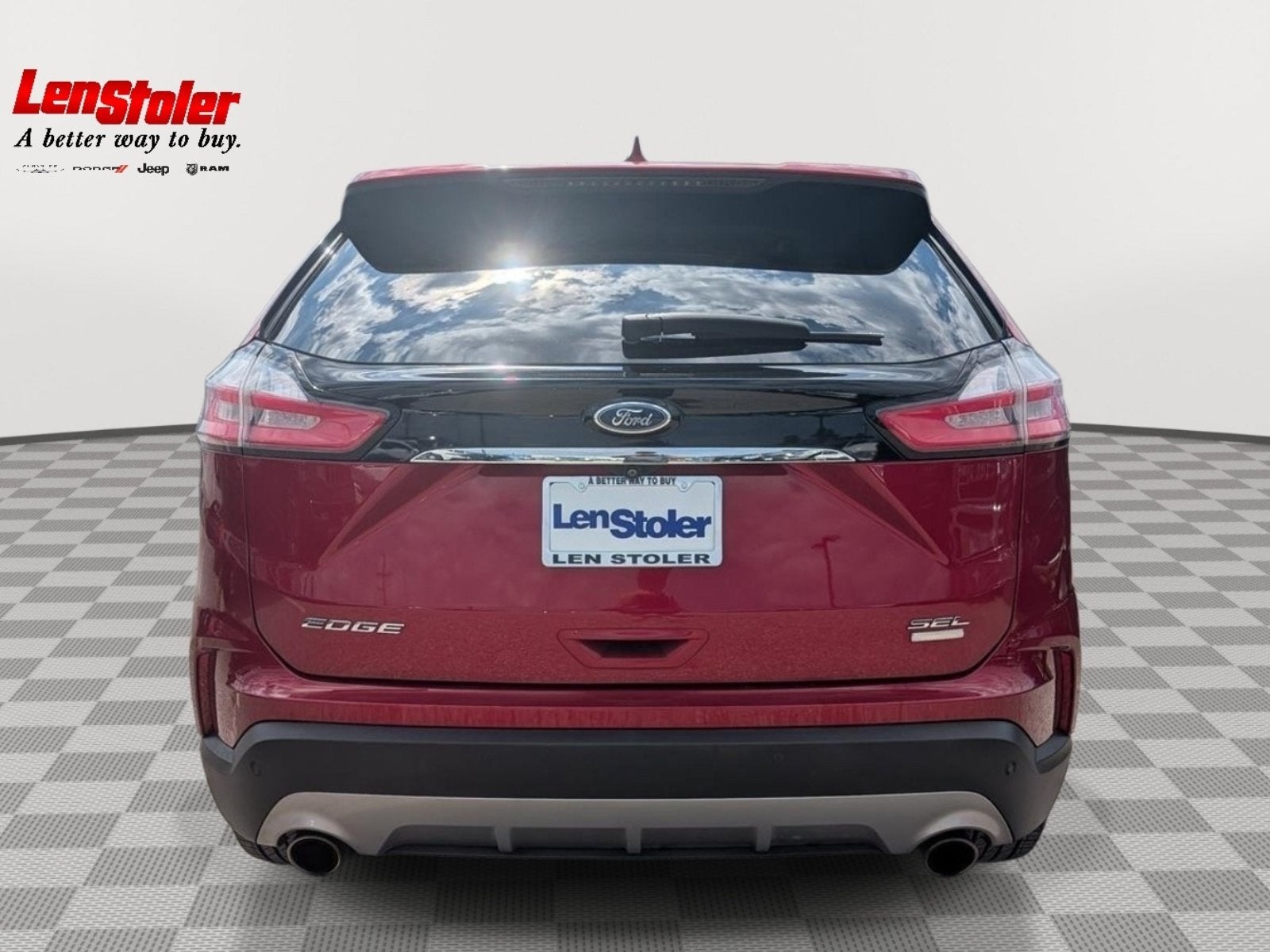2019 Ford Edge — interior view