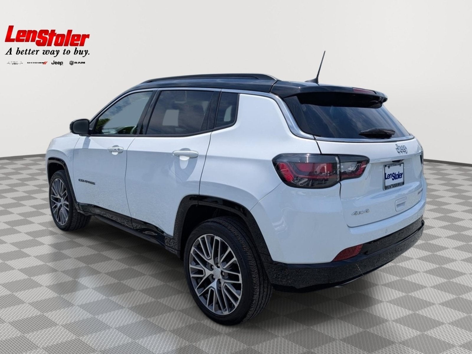 2023 Jeep Compass — rear three-quarter view