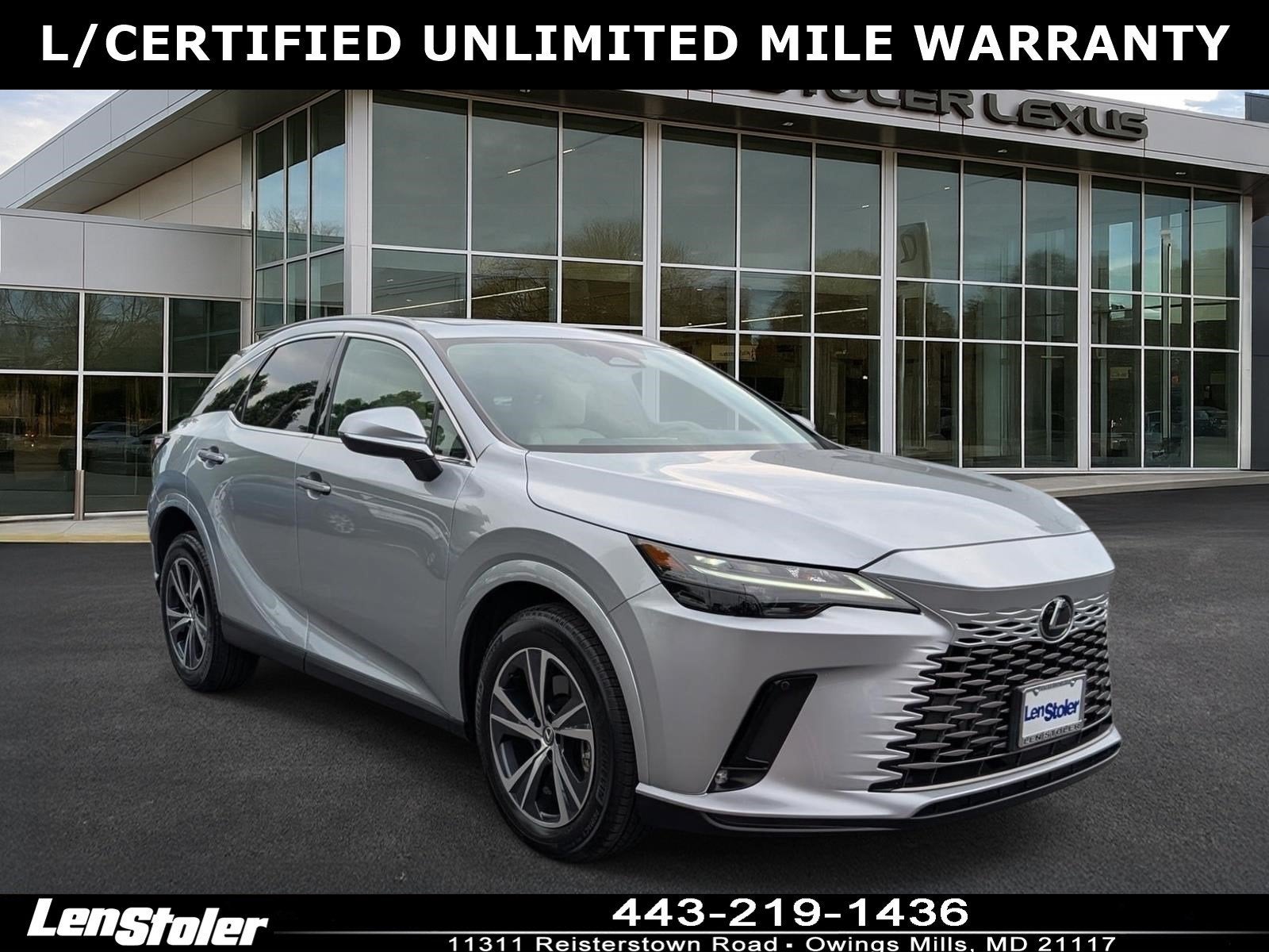 2023 Lexus RX RX 350 Premium in Iridium — front three-quarter view