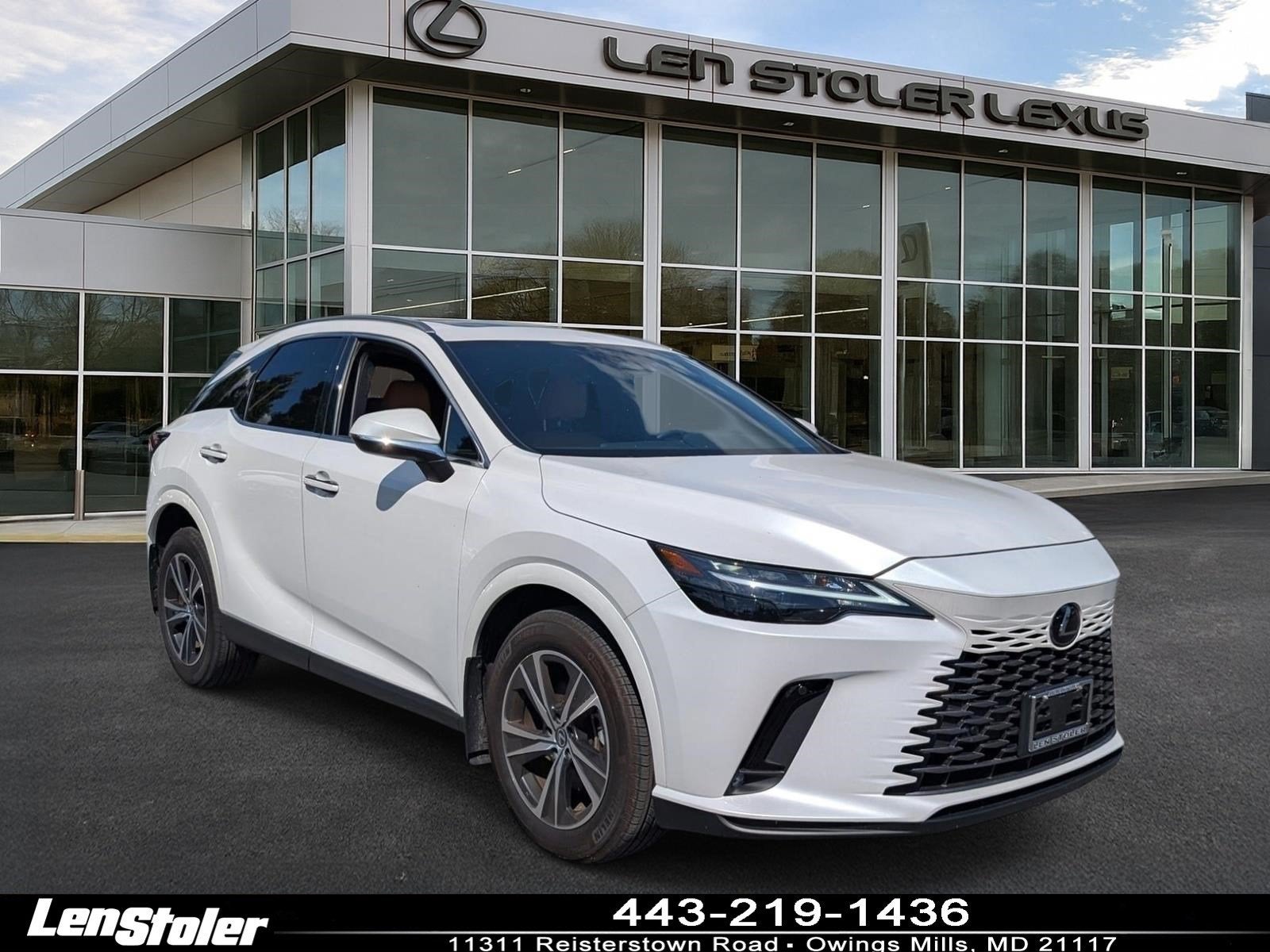 2024 Lexus RX RX 350 Premium in Eminent White Pearl — front three-quarter view