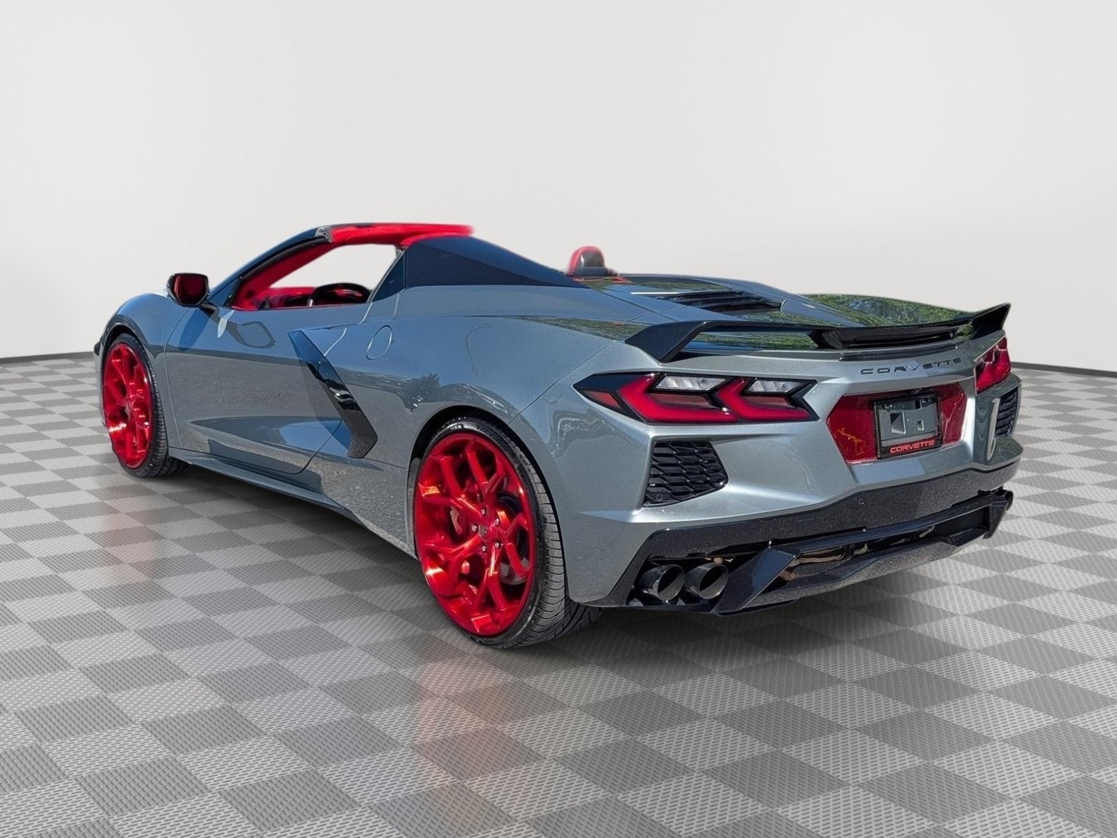 2024 Chevrolet Corvette Stingray — rear three-quarter view