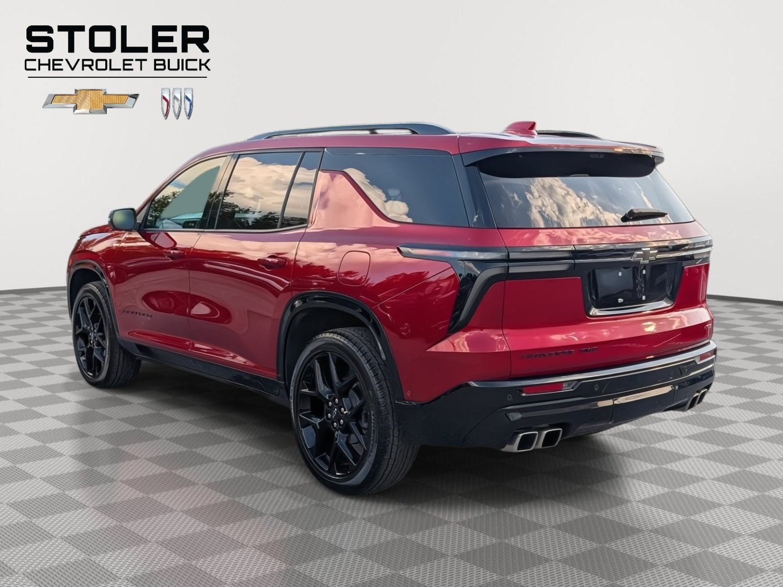2024 Chevrolet Traverse — rear three-quarter view