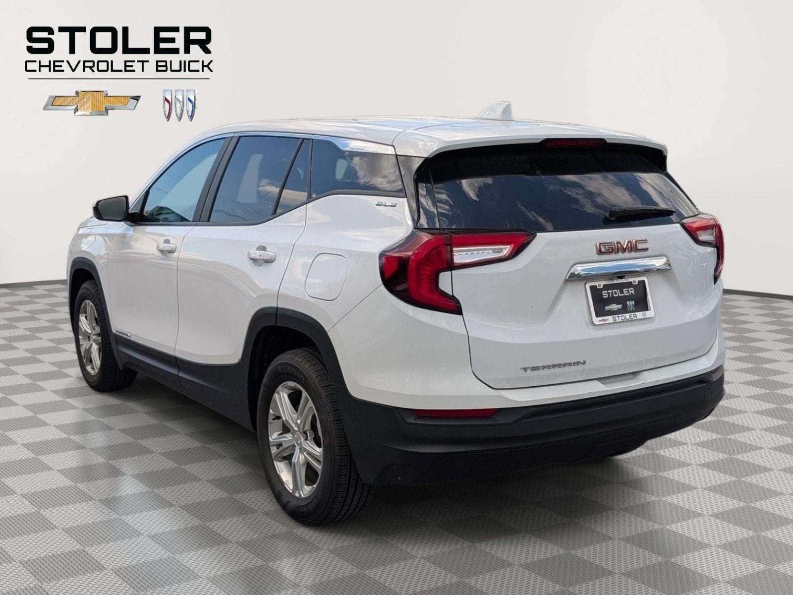 2024 GMC Terrain — rear three-quarter view