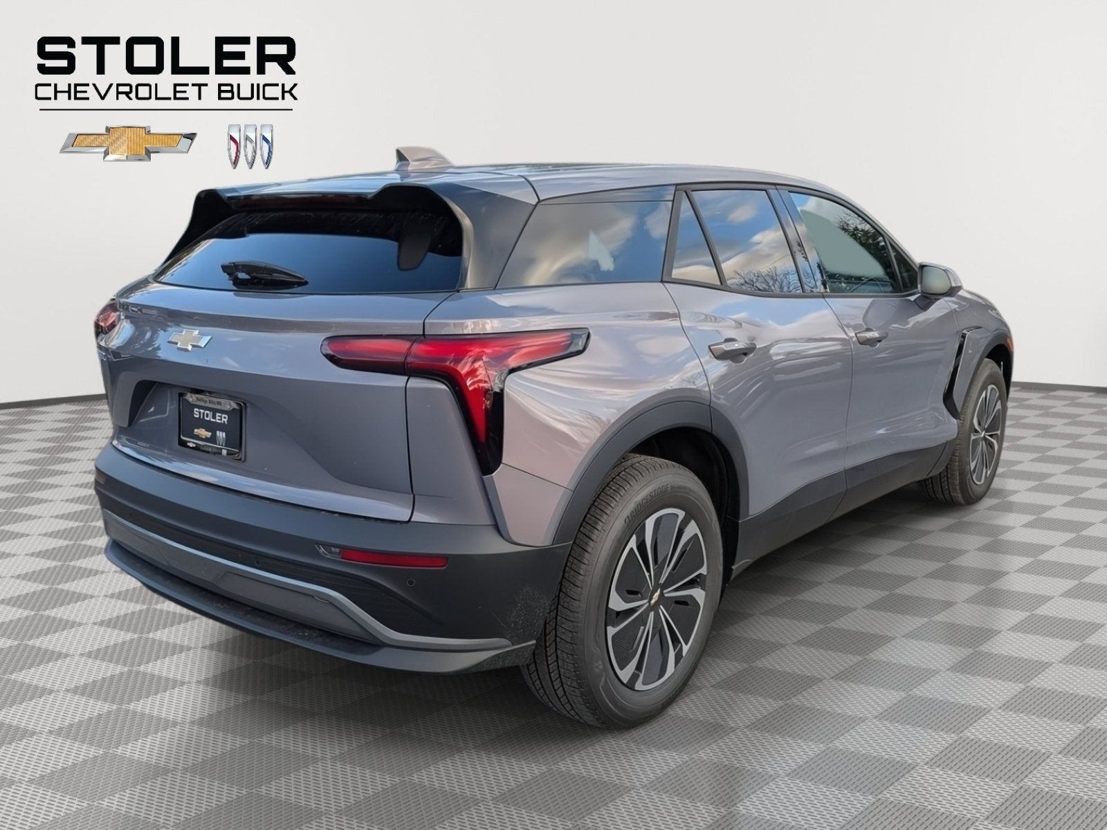 2026 Chevrolet Blazer EV — rear three-quarter view