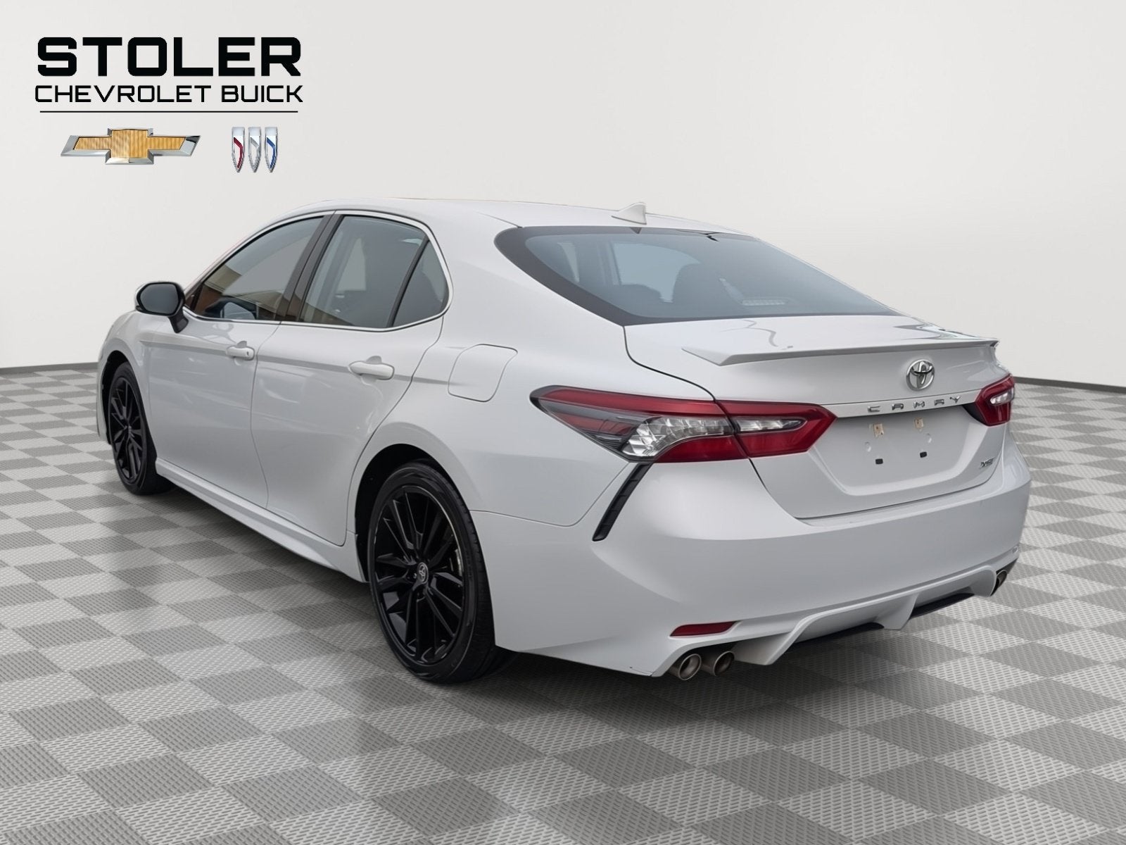 2023 Toyota Camry — rear three-quarter view