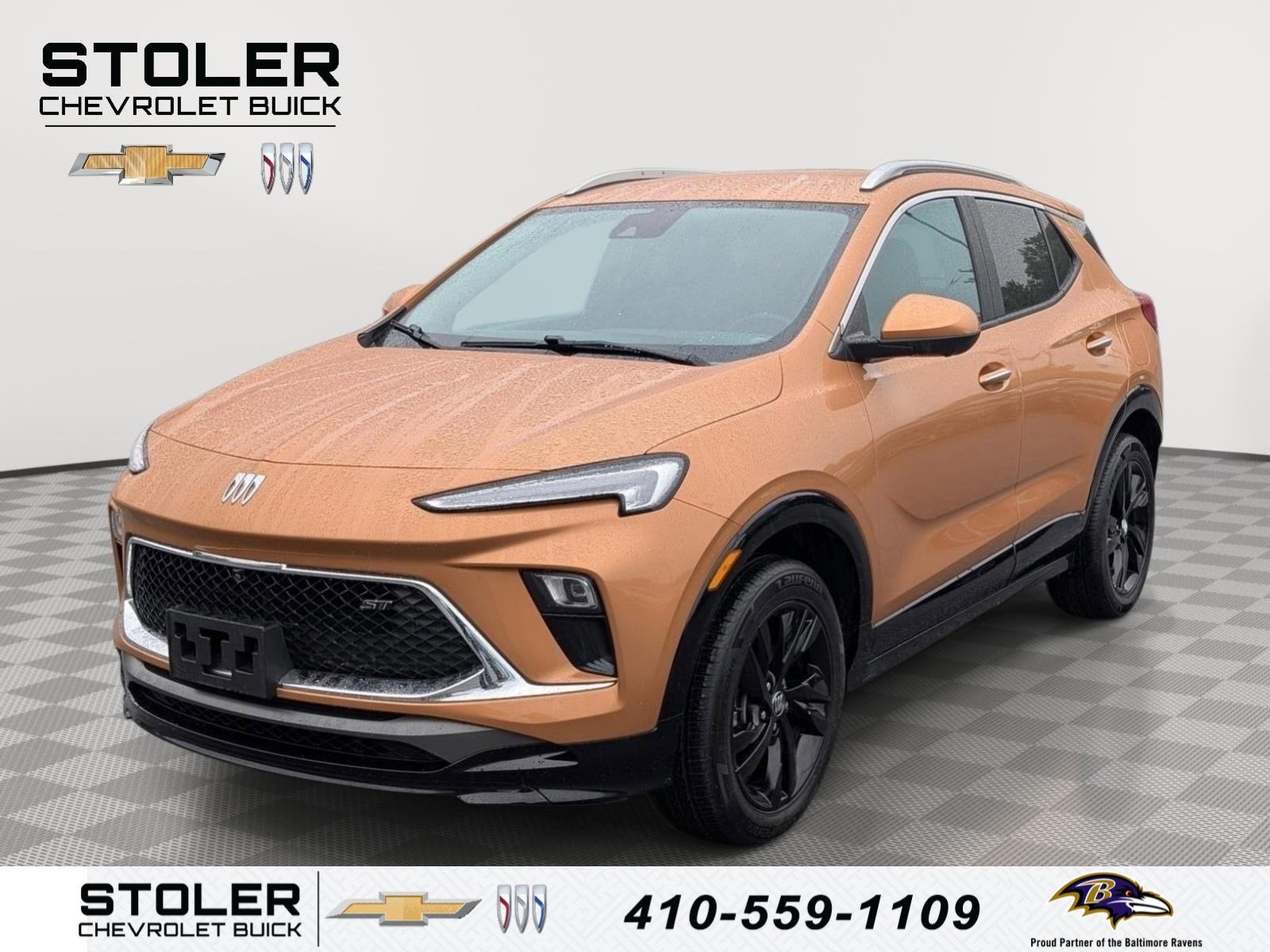 2024 Buick Encore GX Sport Touring in Copper Ice Metallic — front three-quarter view
